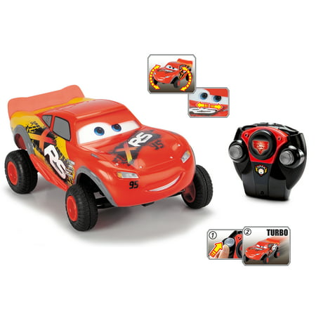 Jada Toys 1:24 Scale Disney Pixar Lightning McQueen XRS Radio Controlled Toy Car (R/C)