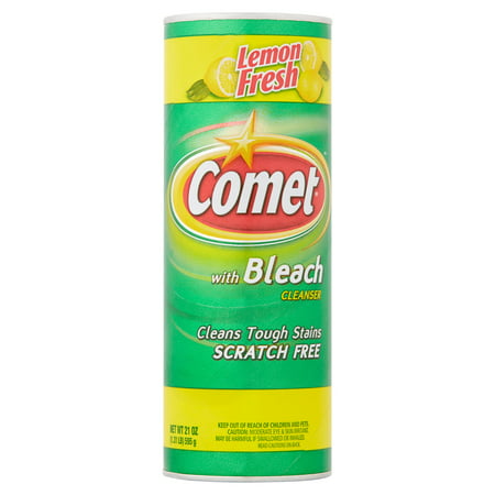 Comet Lemon Fresh Powder Cleanser with Bleach, 21 Oz.