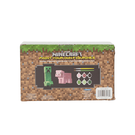 Minecraft Figurines DIY Paint Set Arts and Crafts for Kids