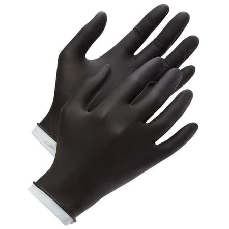 Venom Steel Premium Industrial Black Nitrile Gloves, X-Large, 100 Count, XL