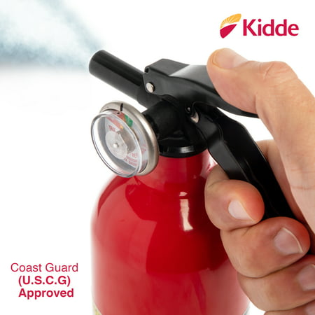 Kidde Multipurpose Home Fire Extinguisher, UL Rated 1-A:10-B:C, Model KD82-110ABC, Red