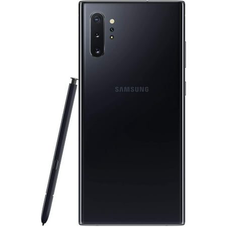 Restored Samsung Galaxy Note 10+ Plus N975U (Aura Black) Factory Unlocked 256GB Smartphone (Refurbished), Aura Black