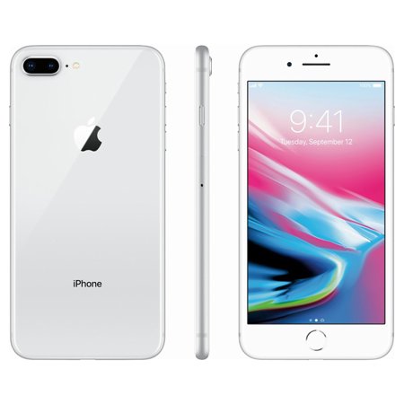 Apple iPhone 8 Plus 64GB GSM Unlocked Phone w/ Dual 12MP Camera - Silver (Used - Good Condition)