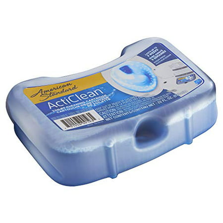 American Standard 1466.003 Acticlean Toilet Cleaning Cartridge (Pack of 3), Blue