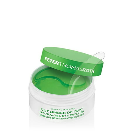 ($48 Value) Peter Thomas Roth Cucumber De Tox Hydra Gel Eye Patches 60 pcs