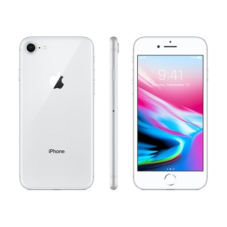 Restored Apple iPhone 8 256GB GSM Unlocked Phone - Silver (Refurbished), Silver