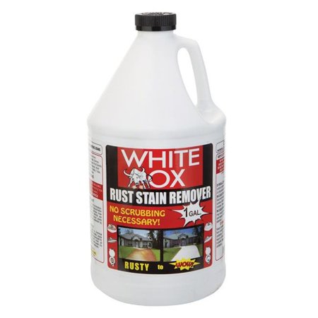 White-OX 1483155 1 Gal Rust Stain Remover, Pack of 4