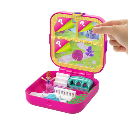 Polly Pocket Hidden Hideouts Lil' Princess Pad with Micro Lila Doll