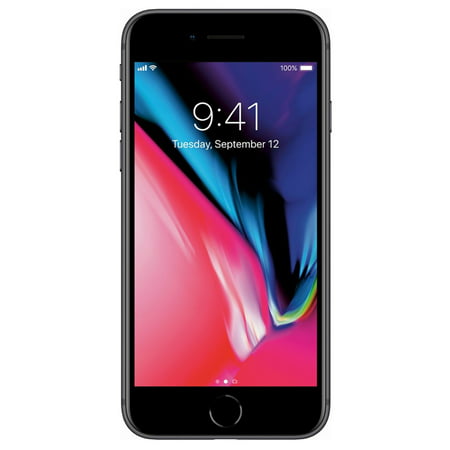Restored Apple iPhone 8 64GB GSM Unlocked Smartphone (Refurbished), Space Gray