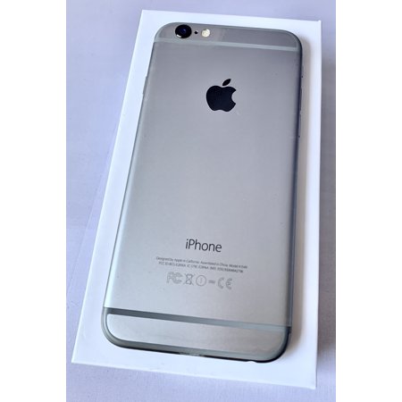 iPhone 6 16GB, Unlocked, Gray ATT, Tmobile, H2o, Tracfone - FREE CASE - A Condition