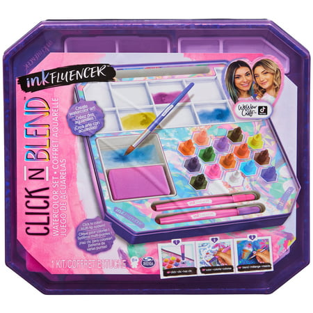 inkFLUENCER We Wear Cute Click N Blend Watercolor Set w/ 15 Color Tips