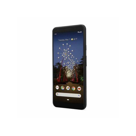 Restored Google Pixel 3a XL 64GB Fully Unlocked Phone Just Black (Refurbished), Black