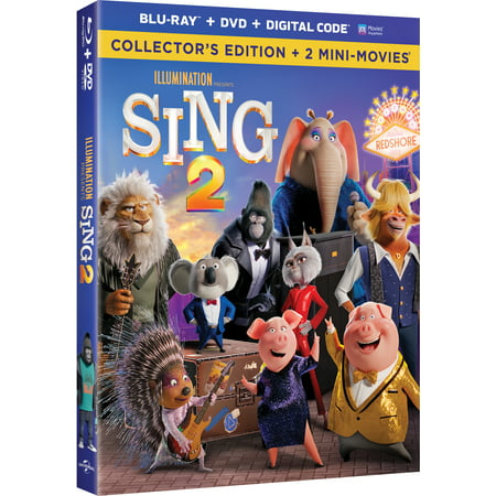 Sing 2 (Blu-ray + DVD + Digital Copy)