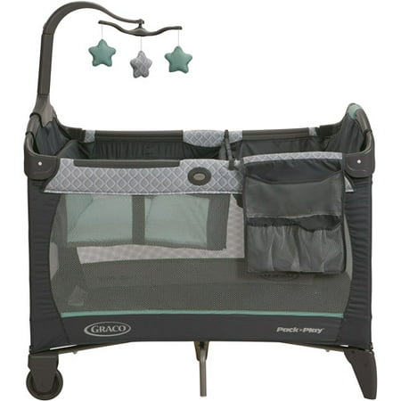 Graco Pack 'n Play Change 'n Carry Playard with Bassinet, ManorManor,