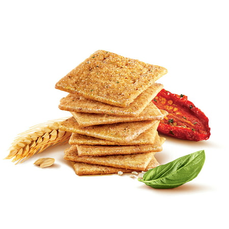 Wheat Thins Sundried Tomato & Basil Whole Grain Wheat Crackers, Family Size, 13 oz