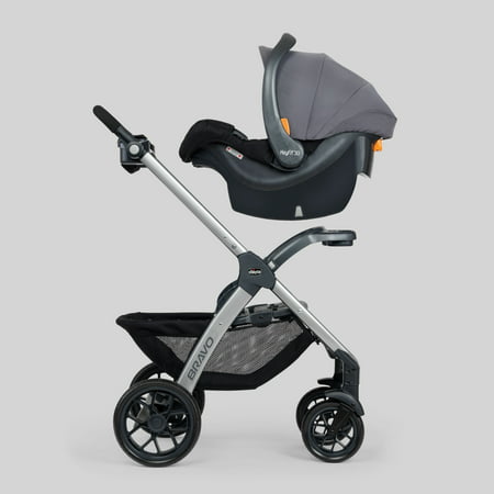 Chicco Bravo Trio Travel System Stroller with KeyFit 30 Infant Car Seat - Camden (Black)Camden,