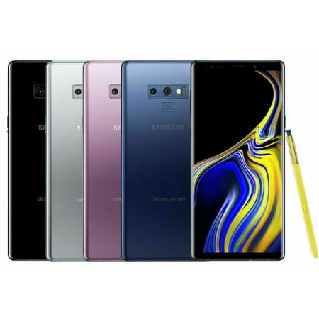 Like New Samsung Galaxy NOTE 9 128GB 512GB SM-N960U1 Factory Unlocked Cell Phones, Purple