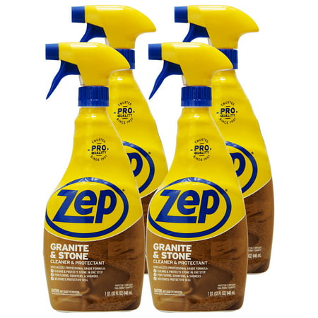 Zep Granite and Stone Cleaner and Protectant 32 Ounce ZUCSPP (Case of 4), Pack of 4