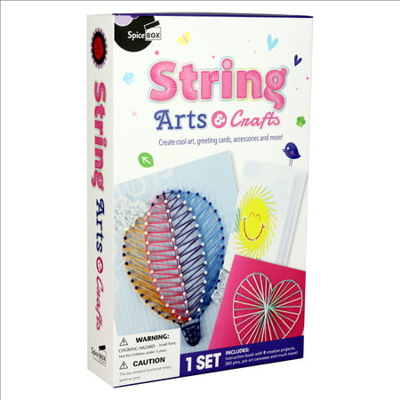 SpiceBox Children's Activity Kits Play Box String Arts & Crafts