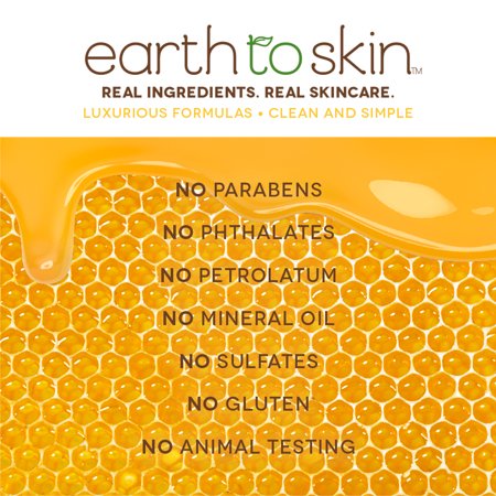 Earth to Skin Honey Manuka Face Cleanser, 4.7 fl oz