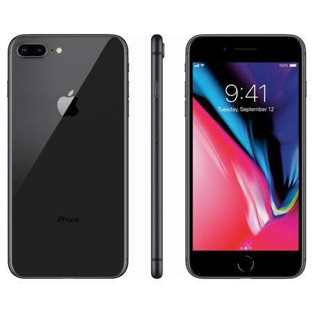 Apple iPhone 8 Plus 64GB GSM Unlocked Phone w/ Dual 12MP Camera - Space Gray (Used - Good Condition)
