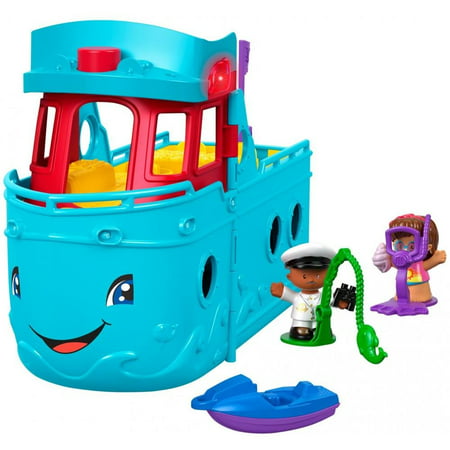 Fisher-Price Little People Travel Together Friend Ship Playset with Accessories