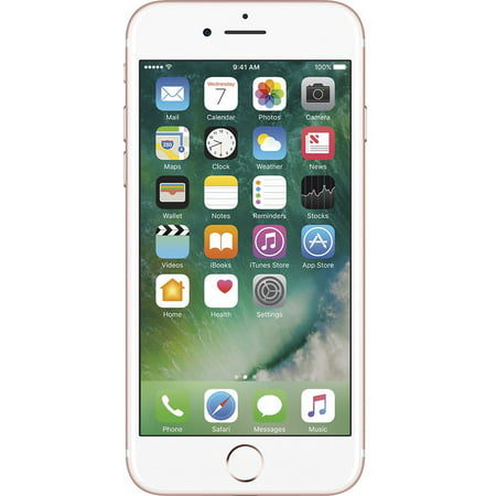 Restored Apple iPhone 7 32GB, Rose Gold, Unlocked GSM (Refurbished), Rose gold