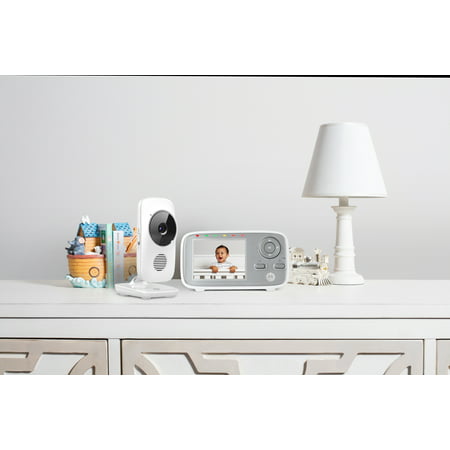 Motorola MB483-2, Video Baby Monitor, 2 CamerasWhite,