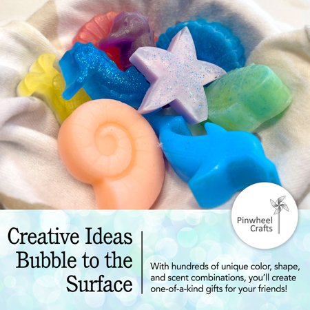 Pinwheel Crafts Soap Making Kit for Kids, Make Your Own Soap Science Kits for Girls and Boys