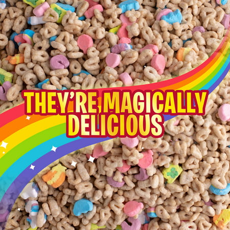 Lucky Charms Gluten Free Cereal with Marshmallows, 29.1 OZ Mega Size Box