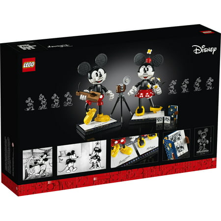 LEGO Disney Mickey Mouse & Minnie Mouse Buildable Characters 43179 (1,739 Pieces)