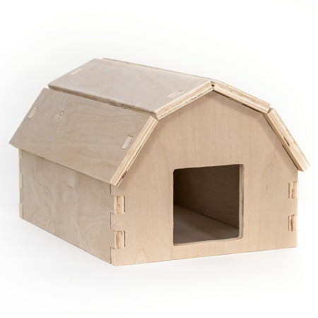 Jimmy's Workshop I Make You Build It Barn DIY-Unisex, Children's Craft