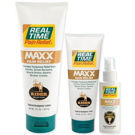 Real Time Pain Relief MAXX, Convenience Pack