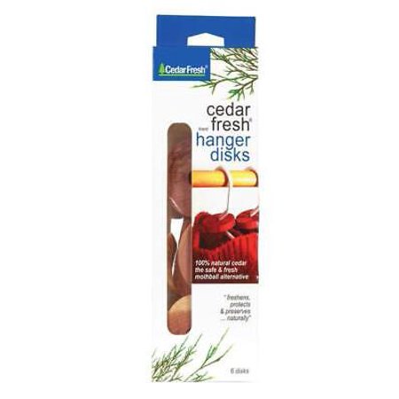 2Pc Household Essentials Cedar Fresh Natural Cedar Scent Odor Eliminator 2 in. Wood