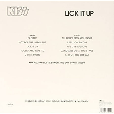 Kiss - Lick It Up - Vinyl