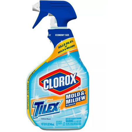 Tilex Mold & Mildew Remover Spray with Bleach 32 oz (Pack of 3)