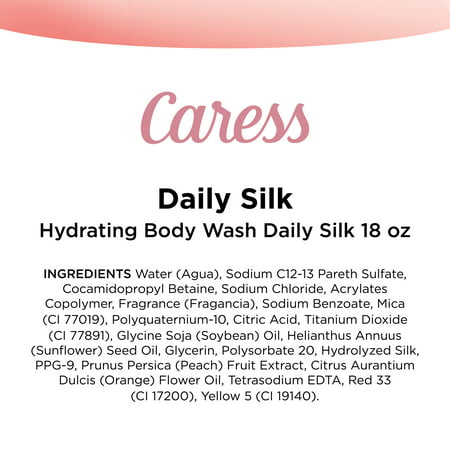 Caress Hydrating Body Wash Daily Silk 18 fl. Oz.