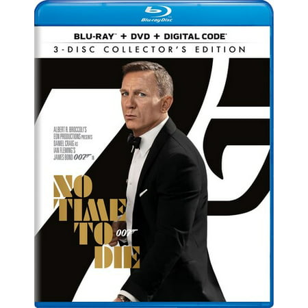 No Time to Die (Blu-ray + DVD + Digital Copy)