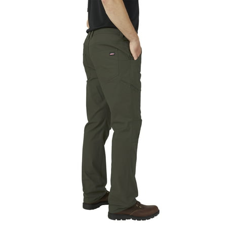 Genuine Dickies Flex Ripstop Range Pants, RINSED TACTICAL GREEN, 34 32
