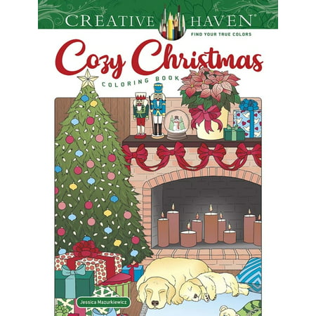 Creative Haven Coloring Books: Creative Haven Cozy Christmas Coloring Book (Paperback)