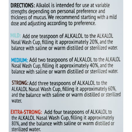 Alkalol Original Nasal Wash, 3x16 fl oz