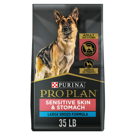 Purina Pro Plan Sensitive Stomach and Stomach Large Breed Dog Food, Salmon Formula, 35 lb. Bag