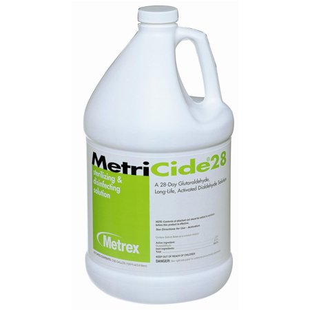 MetriCide 28 Glutaraldehyde High-Level Disinfectant 1 gal. Jug Fruity Scent 4 Ct 10-2800
