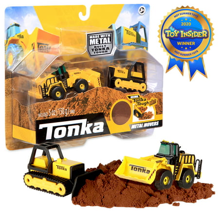 Tonka - Metal Movers Combo Pack - Front Loader and Bull Dozer