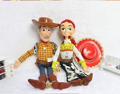 Action Figure 3PCS Talking Toy Story Woody Jessie Buzz Doll Sound Kid Toy Gifts