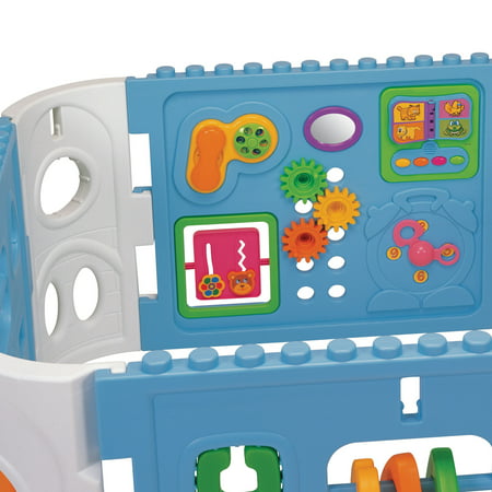 Baby Interactive Baby Center, Enclosed Baby Center that Keeps Baby Safe While Leraning, Ages 1 Year & Up