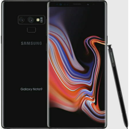 SAMSUNG Galaxy Note 9 128GB SM-N960U1 Factory Unlocked Cell Phones - Very Good Condition, Black