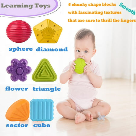 ANTIC DUCK Shape Sorting Toys for Toddlers, Montessori Shape Sorting Sensory Toys for 1 Year Old Boys Girls Christmas Gifts