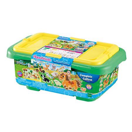 Aquabeads Jumbo Arts & Crafts Set for Children in Day on the Farm Theme - over 3,500 Beads & 2 Display Stands