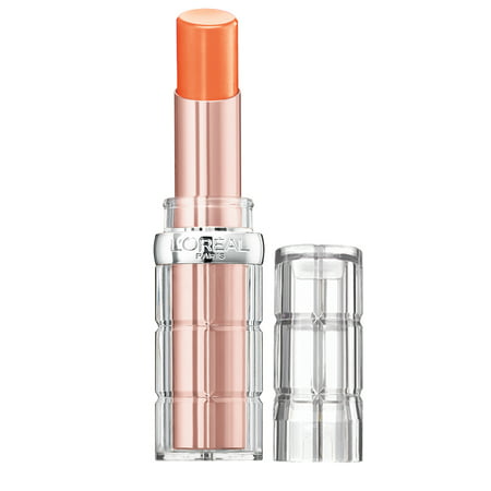 L'Oreal Paris Colour Riche Plump and Shine Lipstick, Sheer Lipstick, Nectarine Plump, 0.1 oz.01 - Nectarine Plump 101,